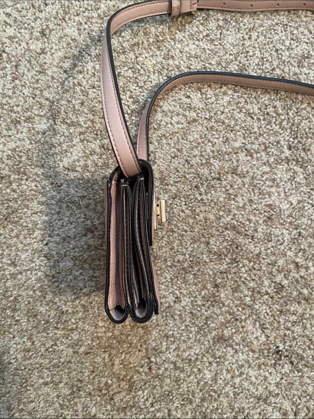 Calvin Klein Blush Pink Crossbody Phone Pouch - Picture 3 of 4
